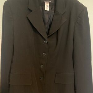 Black suit jacket